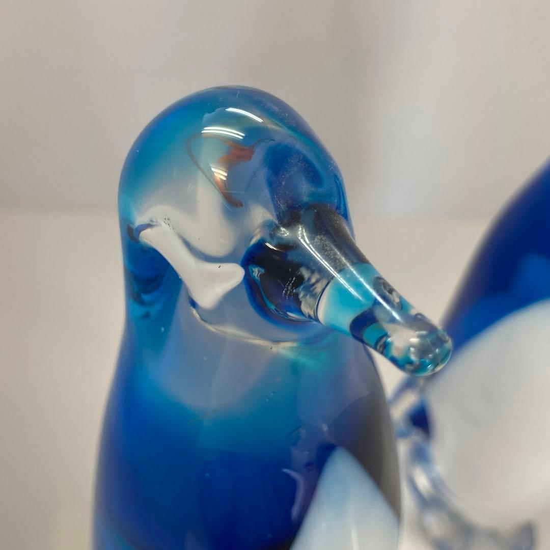 MultiGlass マルティグラス　マルテイグラス　ガラス工芸　ペンギン　親子