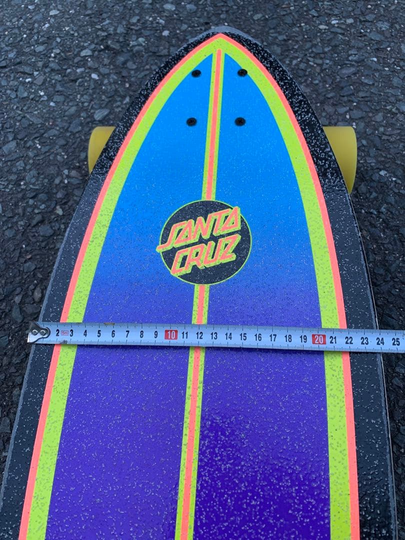サンタクルーズ　クルーザー　ロングスケートボード