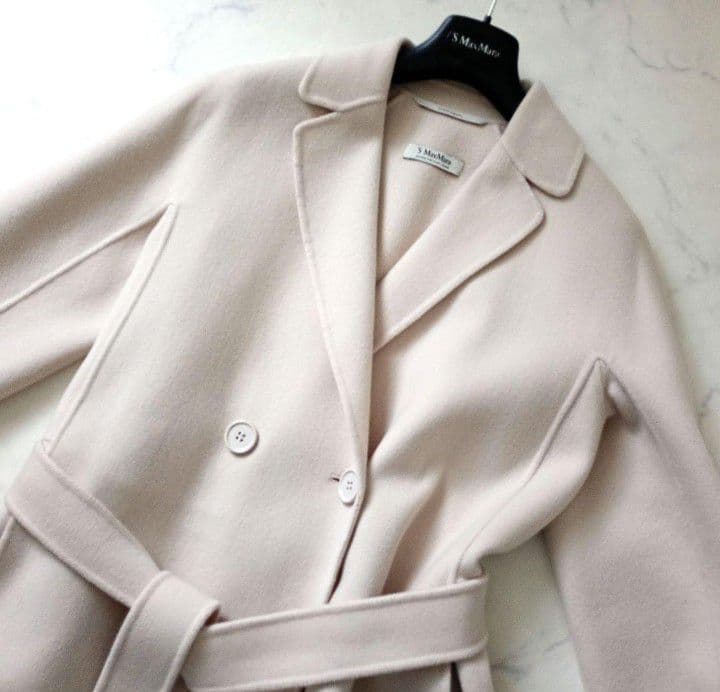 ☘️蓮໒꒱〖 プロフ必読　マックスマーラ　ダブルフェイス　コート