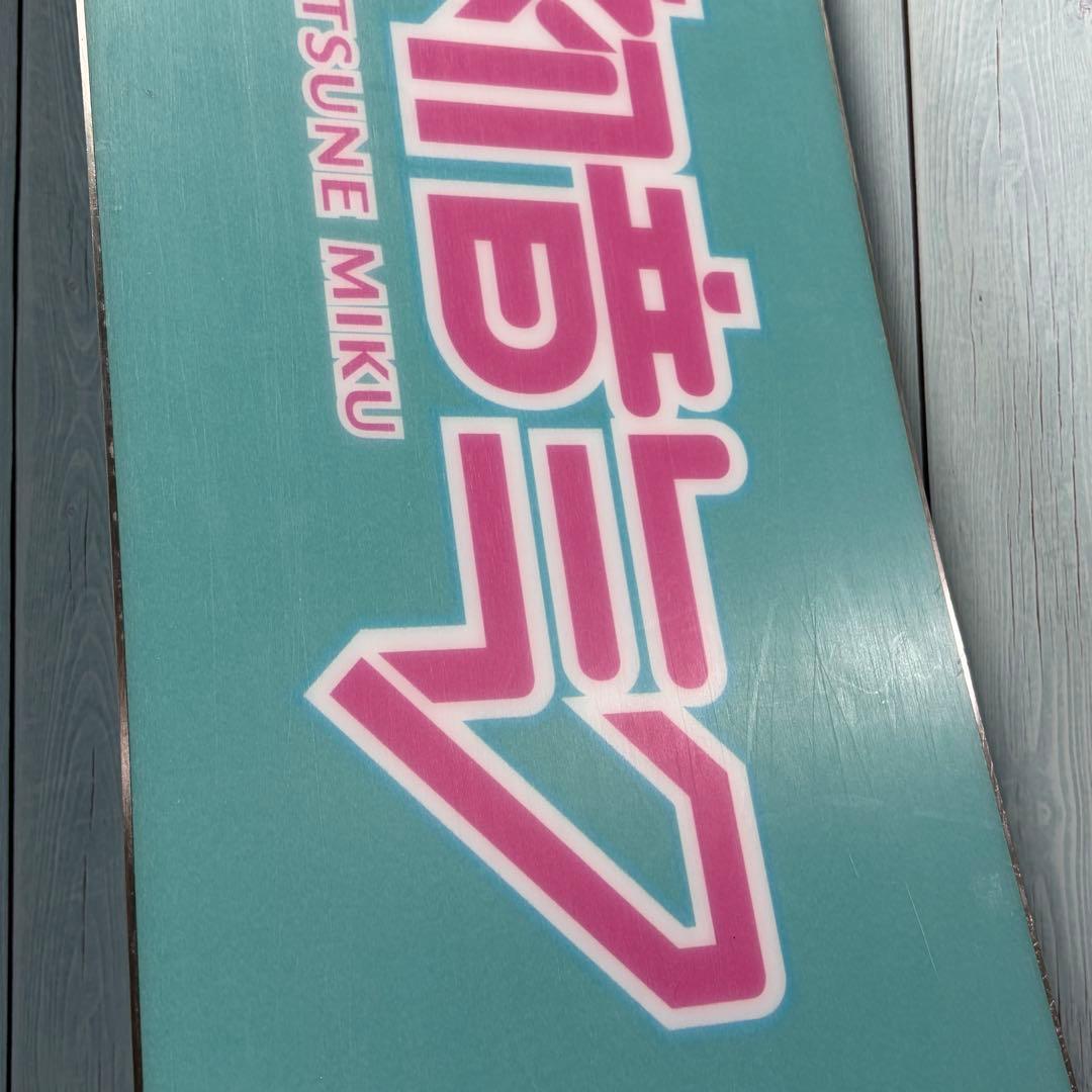 超希少 MIKU 初音ミク 23年モデル スノボー 板