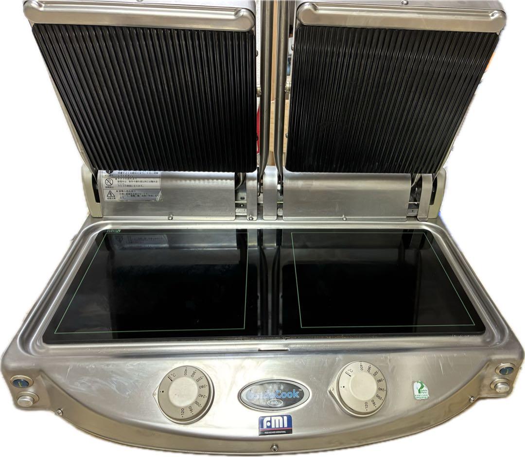 超特価！　FMI Unox PSG-2 パニーニ　グリラー　業務用
