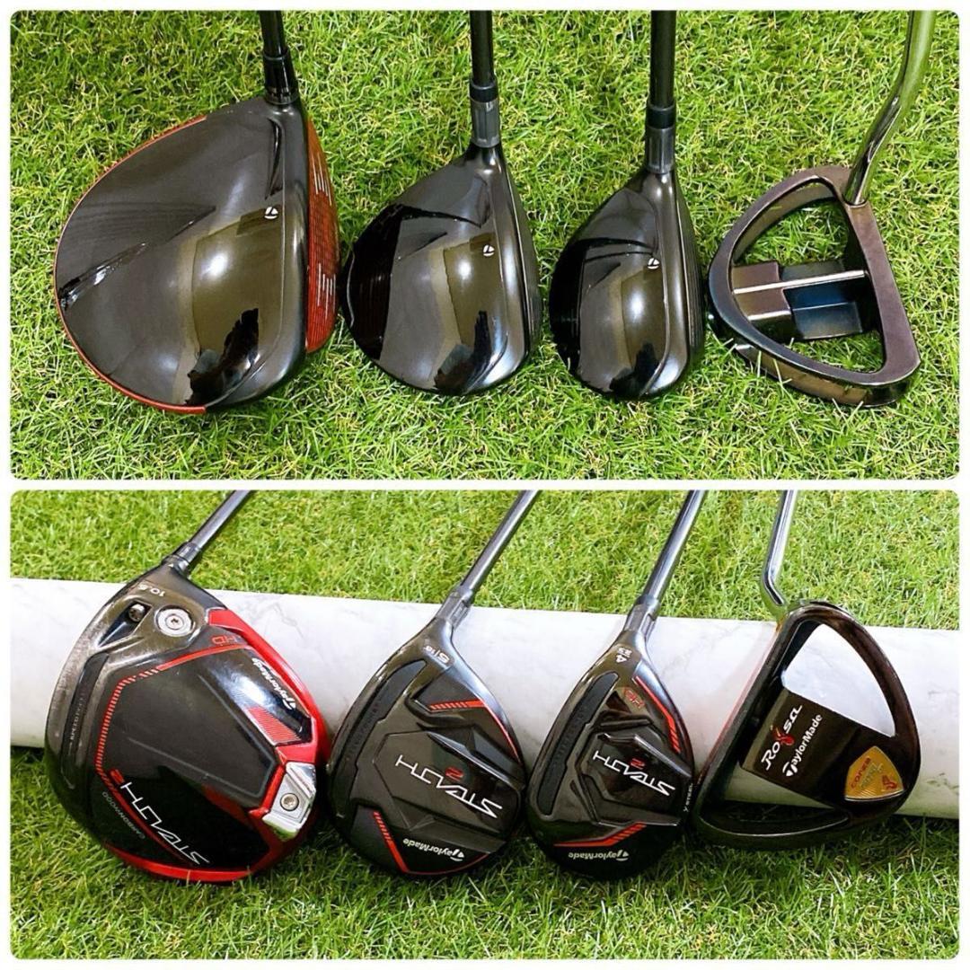 新品バッグ テーラーメイド ステルス2 M5 メンズゴルフセット 11本 完璧