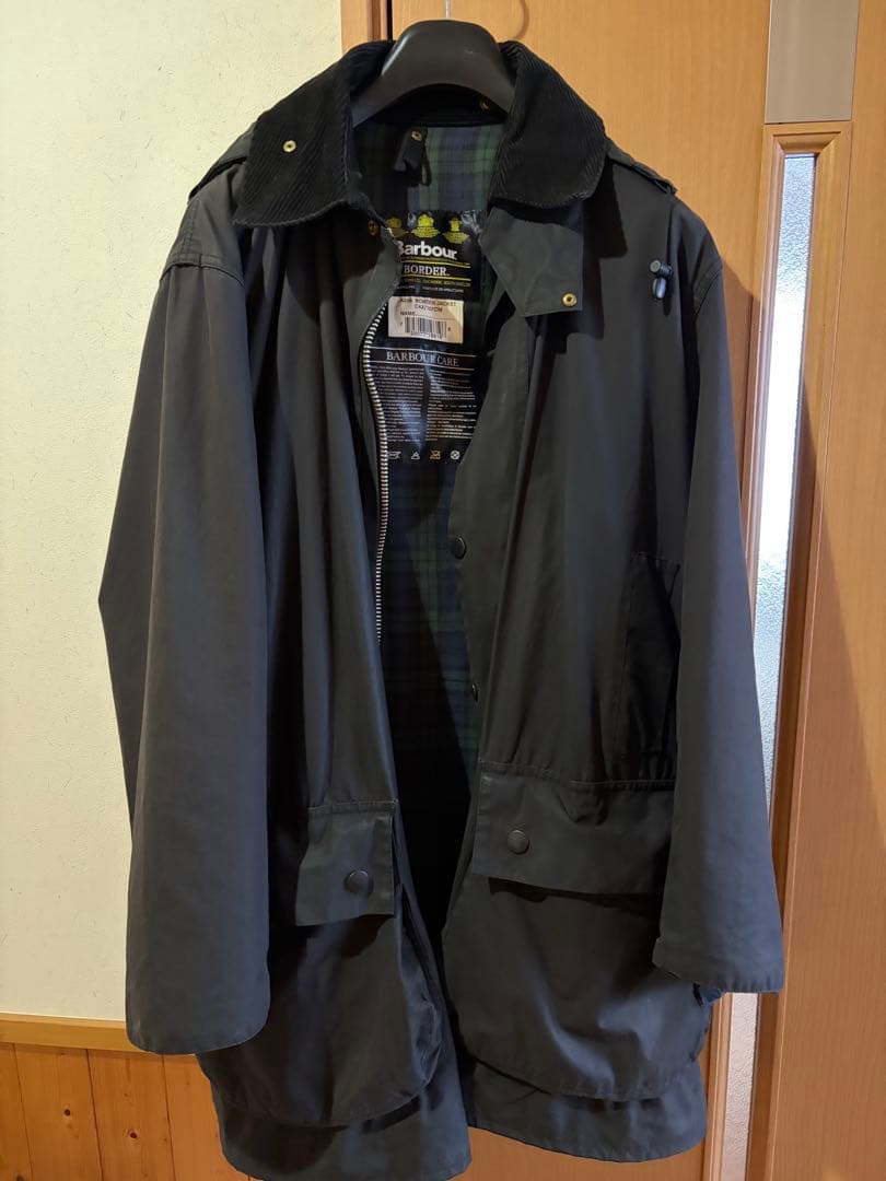 Barbour BORDE ヴィンテージ　フード付