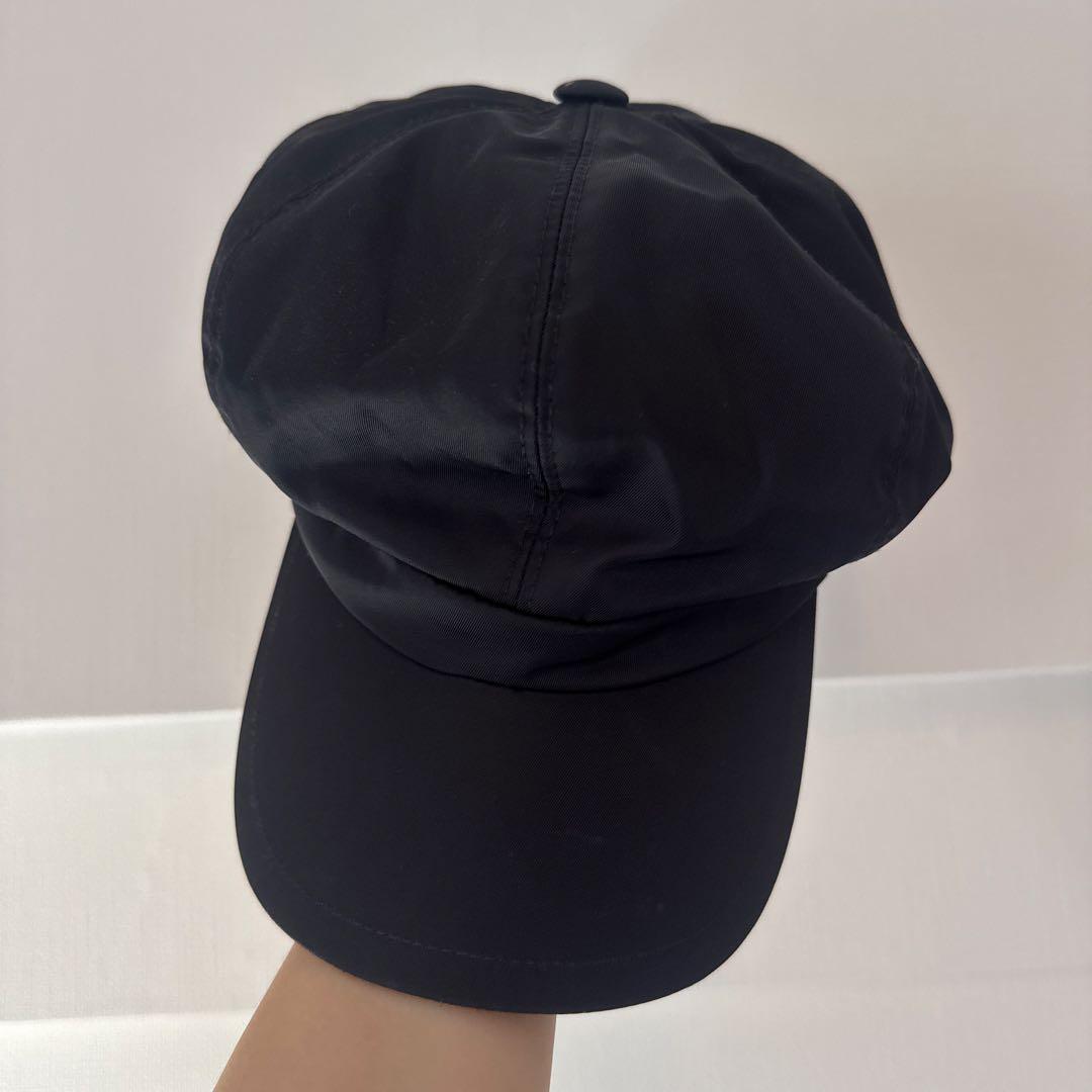 PRADA ブラック ワークキャップ