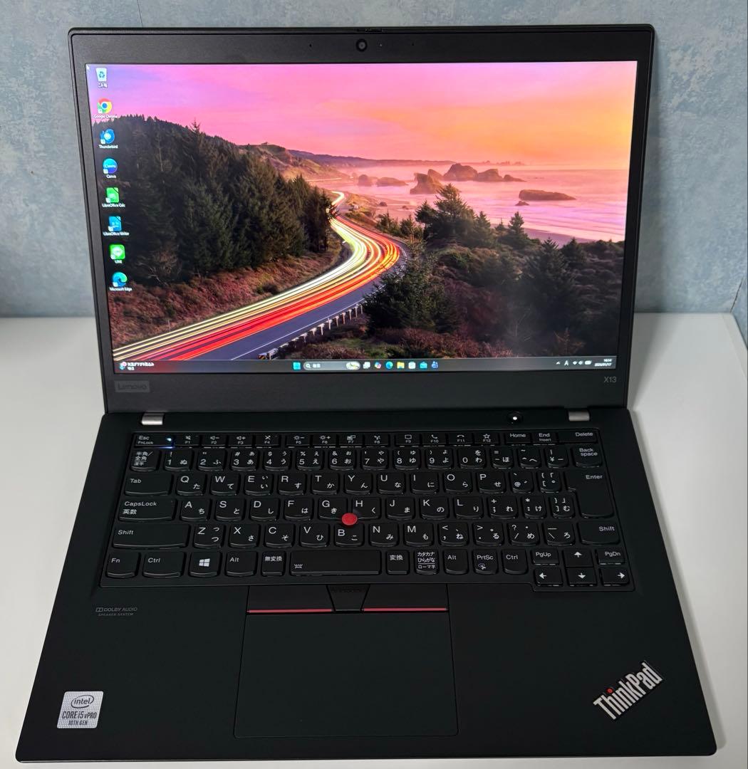 初期設定済⭐️ThinkPad X13インテルi5✨バッテリー良好✳︎メモリ16GB