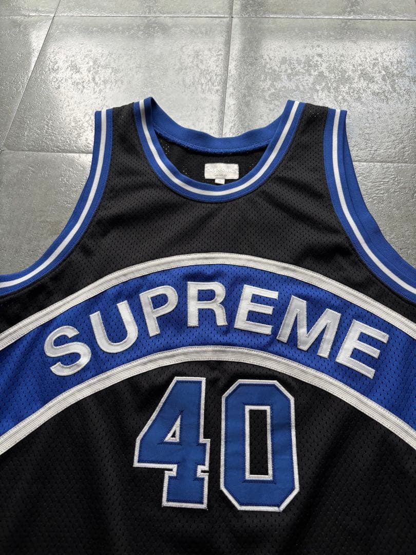 Supreme Curve Basketball Jersey タンクトップ
