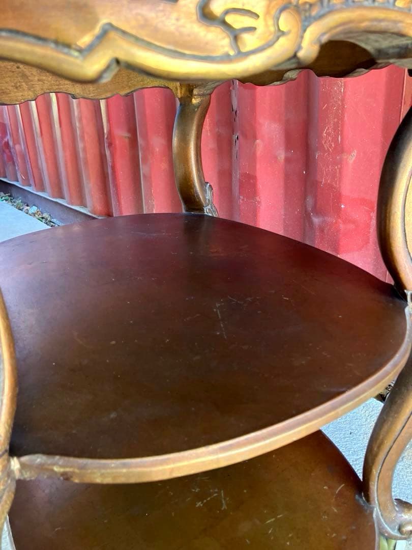 レア　ヴィンテージ　クラシカルワゴン　トレイ付き