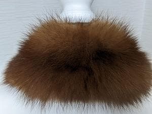 202 SOBOL　ロシアンセーブル　フルスキン　ティペット　マフラー　毛皮