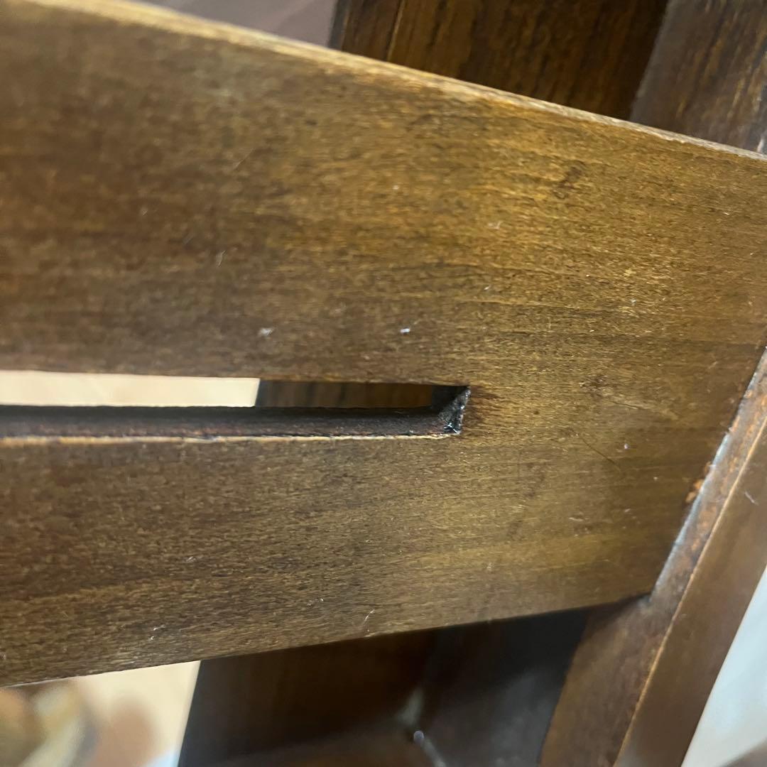 アンティーク　チャーチチェア　ダイニング　教会　椅子　イギリス　ヴィンテージ　①