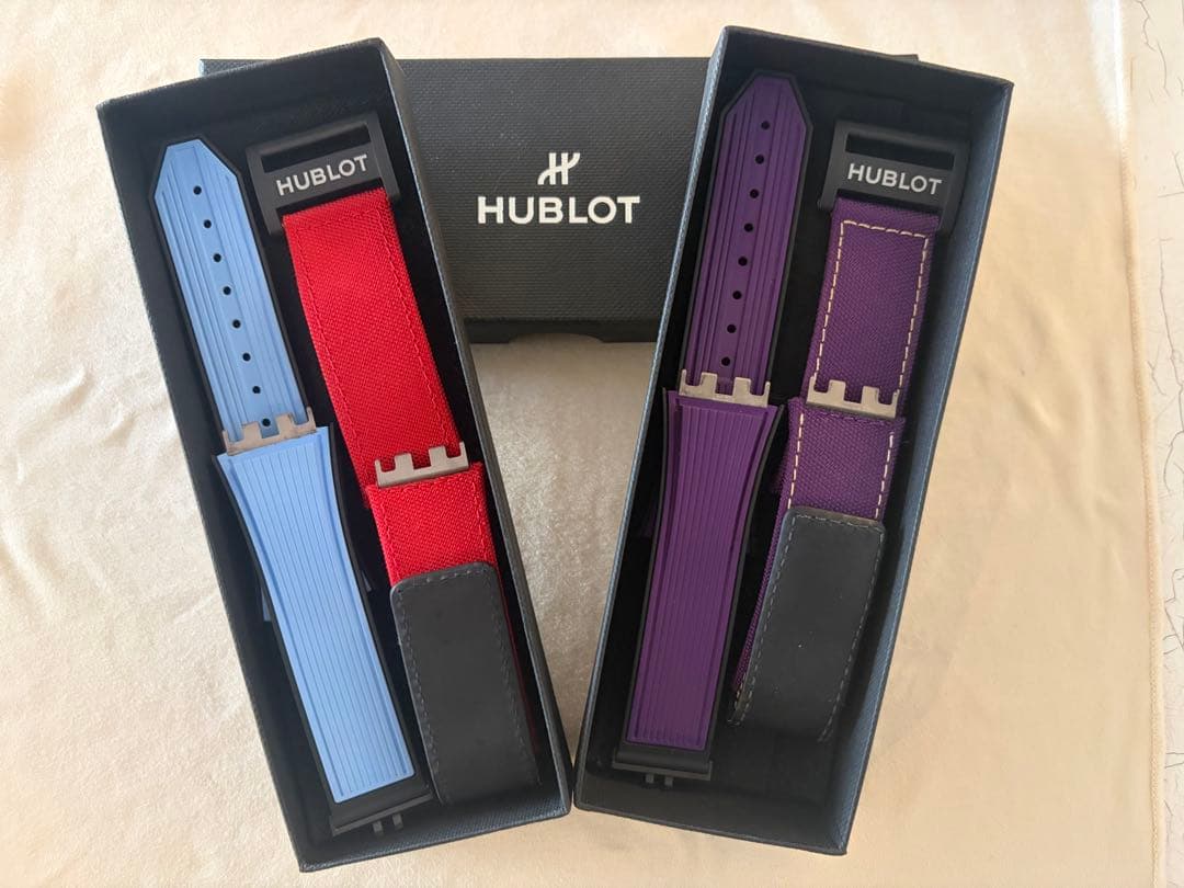 HUBLOT ウブロ　42mm用 ストラップ4本セット