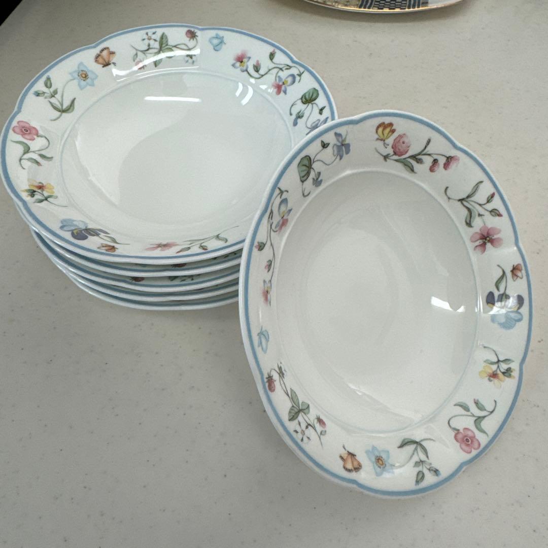 Villeroy & Boch Mariposa 皿 6枚セット直径15.5cm