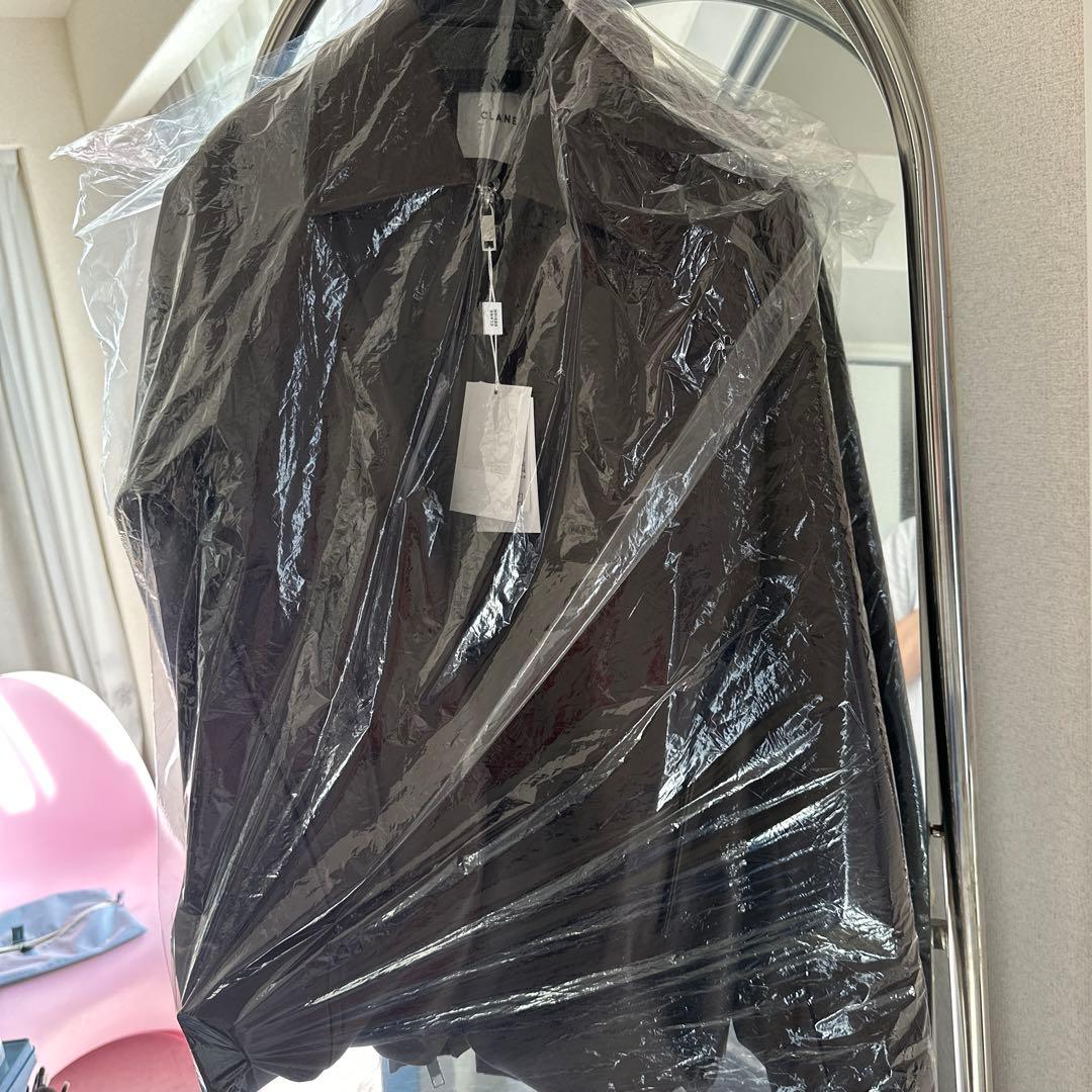 【新品タグ付】CLANE FAKE LEATHER BALLOON JACKET