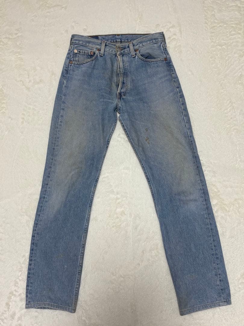 Levi’s 6501 USA製 ボタン裏544 W29 L32 ヴィンテージ