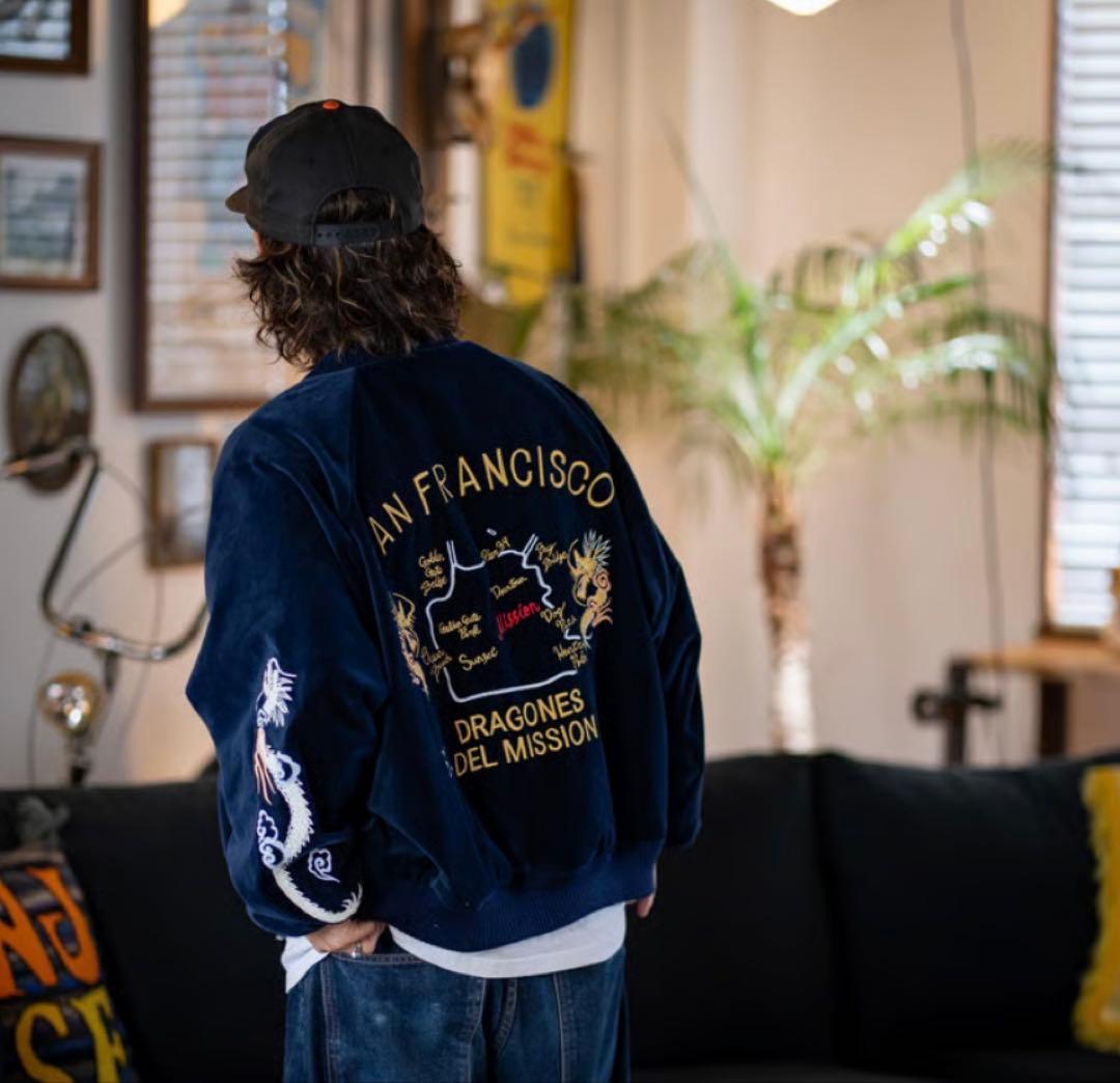 ジャケット・アウター DRAGONES DEL MISSION Velveteen Jacket