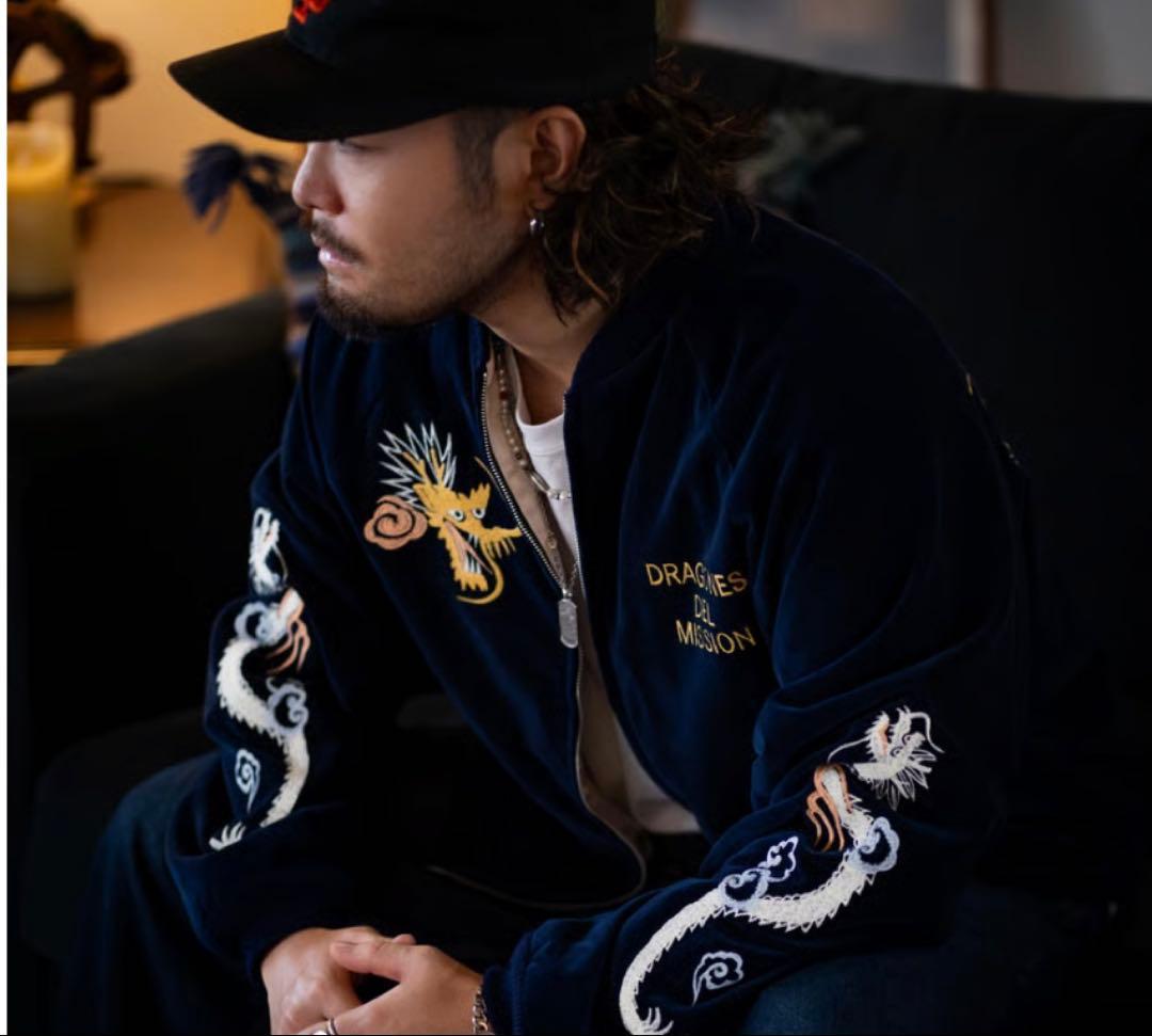 ジャケット・アウター DRAGONES DEL MISSION Velveteen Jacket