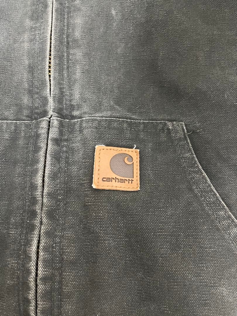 [美品] ゴールデンサイズ！　カーハート　アクティブジャケット　モスグリーン