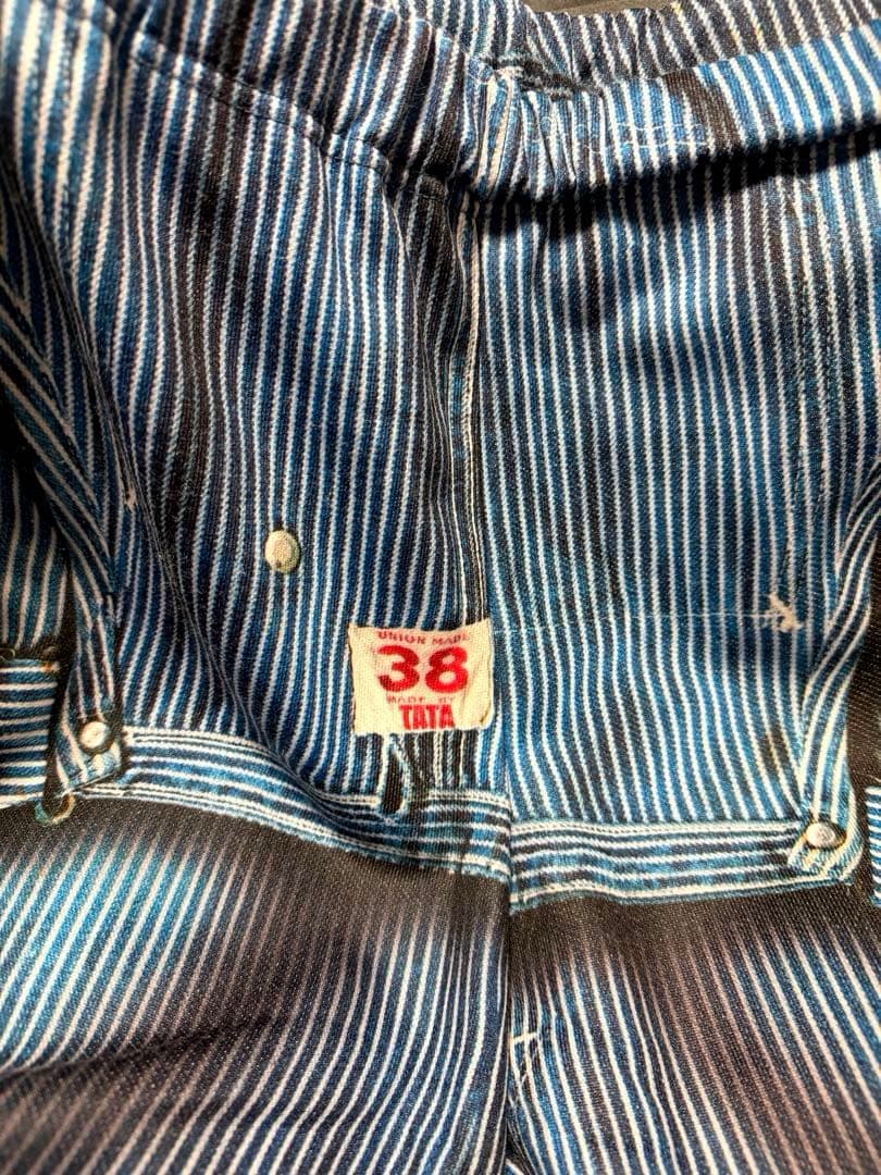 TALKING ABOUT THE ABSTRACTION デニム転写パンツ