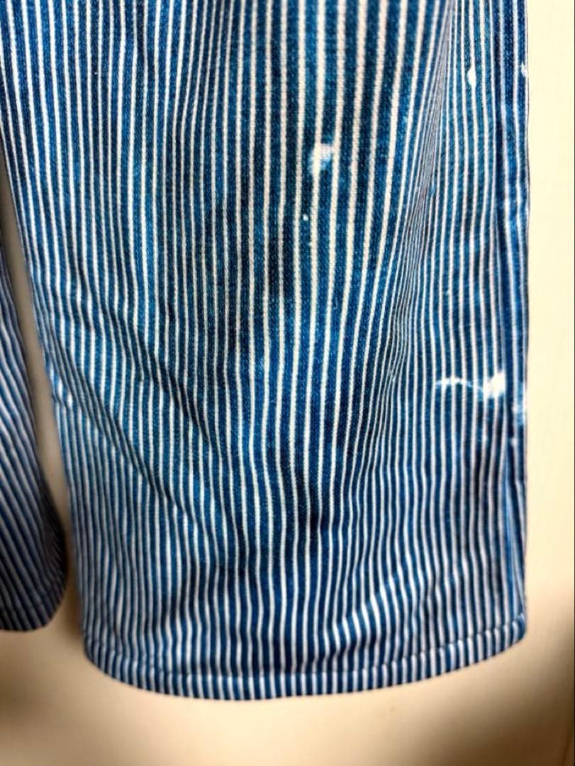 TALKING ABOUT THE ABSTRACTION デニム転写パンツ