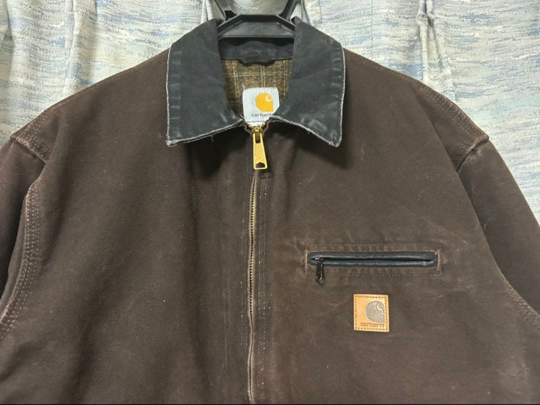 L Carhartt デトロイトジャケット J97 DKB ダークブラウン