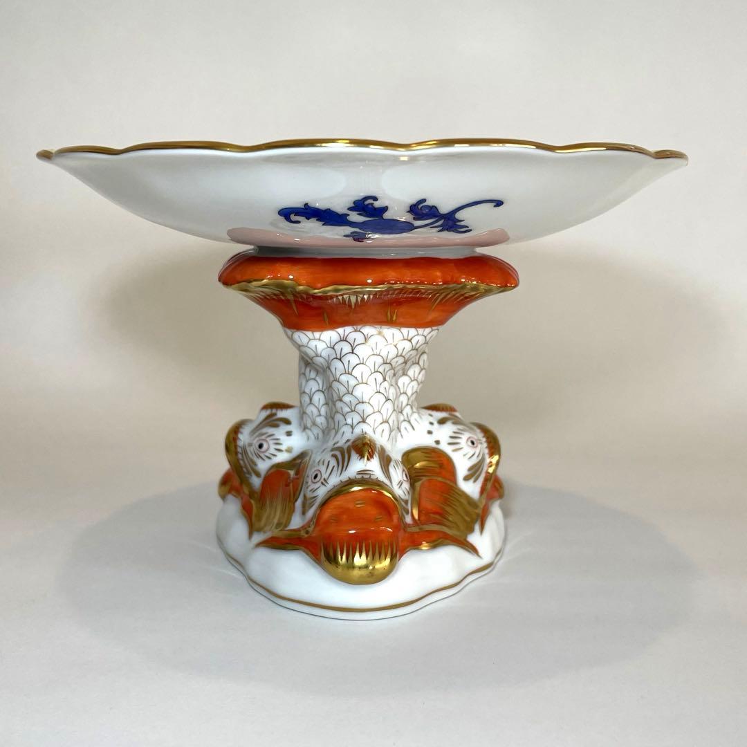 @くまくま【HEREND】ヘレンド　西安の黄　ドルフィン　コンポート