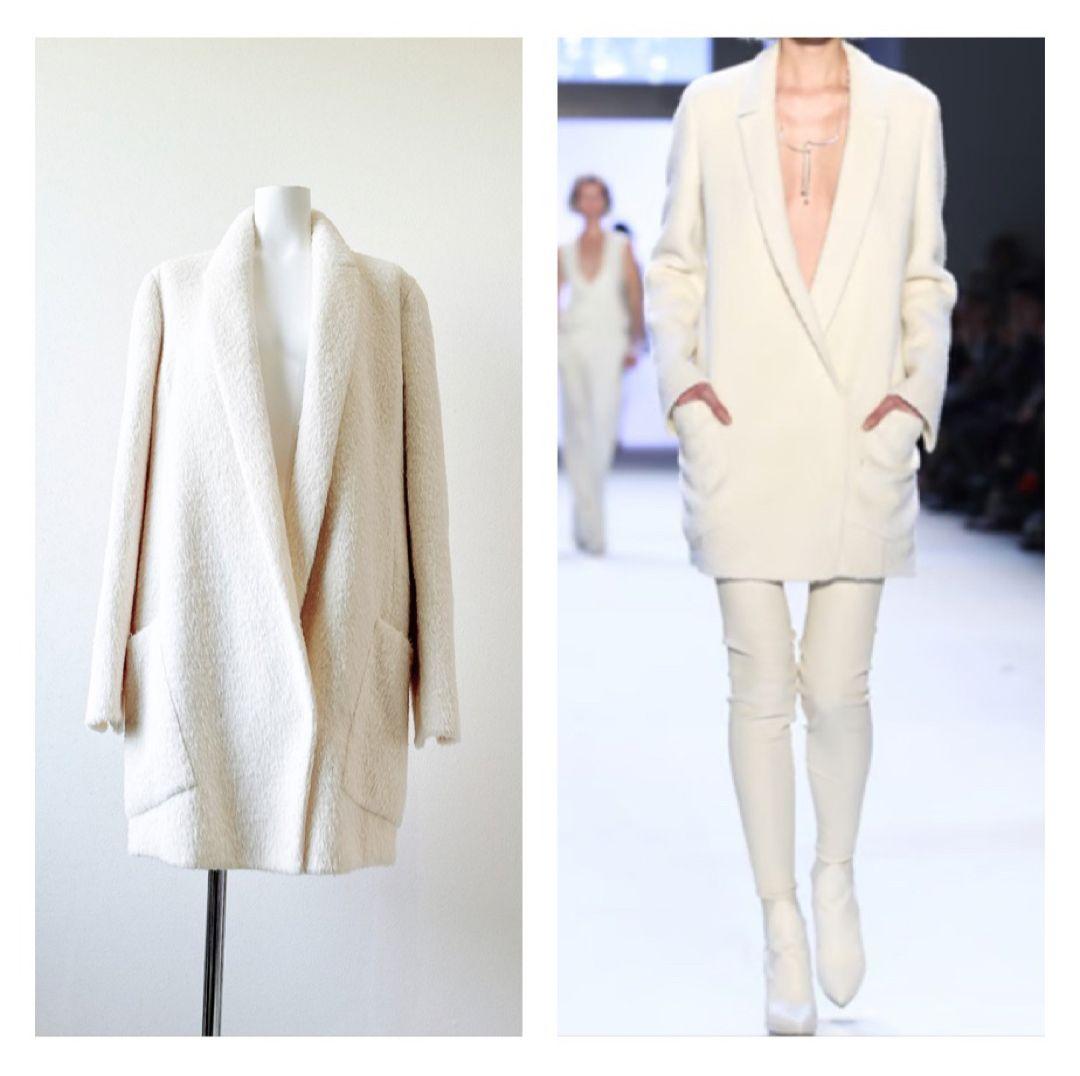 【AKRIS】アルパカ×ウール コート