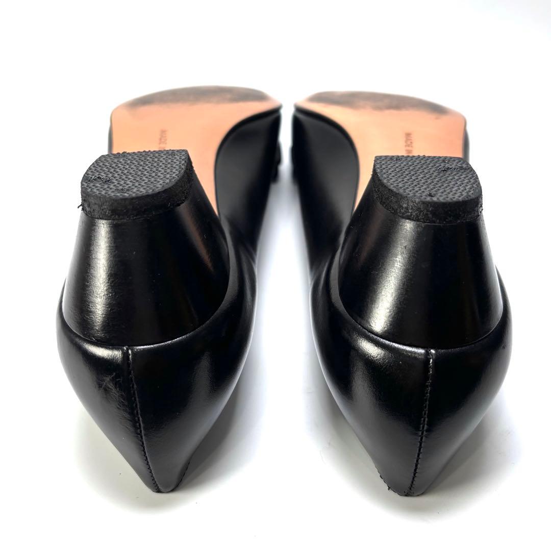 Salvatore Ferragamo パンプス ヴァラリボン 7 レザー 黒