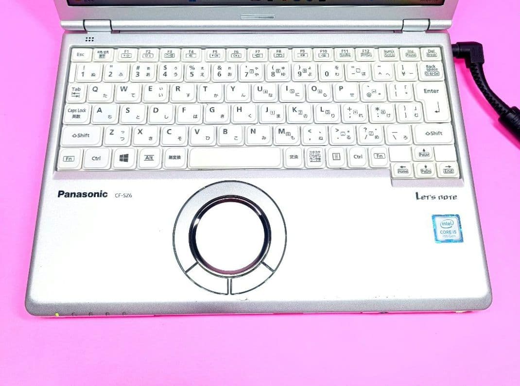 小型軽量✨SSD256✨8GB✨i5✨オフィス✨カメラ付きレッツノートパソコン