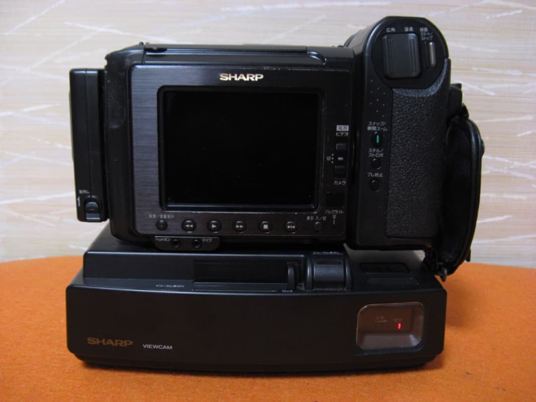 動作OK❗️☆シャープの液晶Hi8/8ミリビデオカメラ・VL-HL3