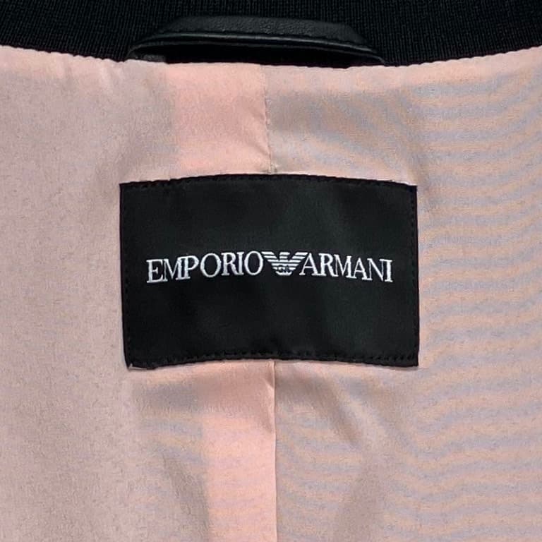 2点おまとめ エンポリオアルマーニ ラムレザージャケット アドーア コート