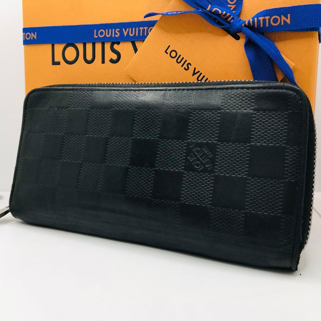 ルイヴィトン✨ダミエ アンフィニ オニキス ポルトフォイユ ヴァスコ 長財布 黒