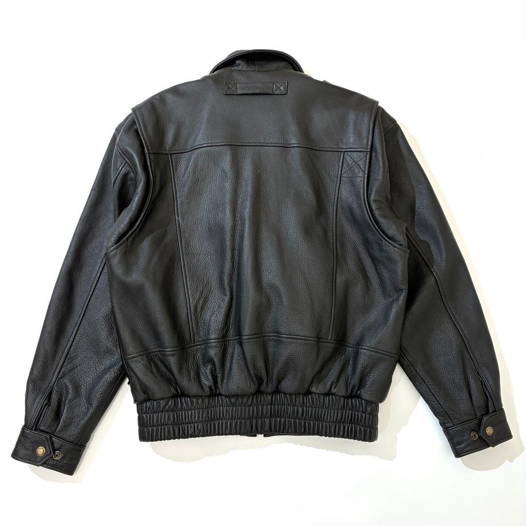 NANKAI ライダース レザージャケット キルティング ライナー付き