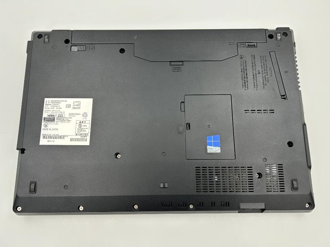 ノートパソコン windows11 オフィス付き core i5 A574/M