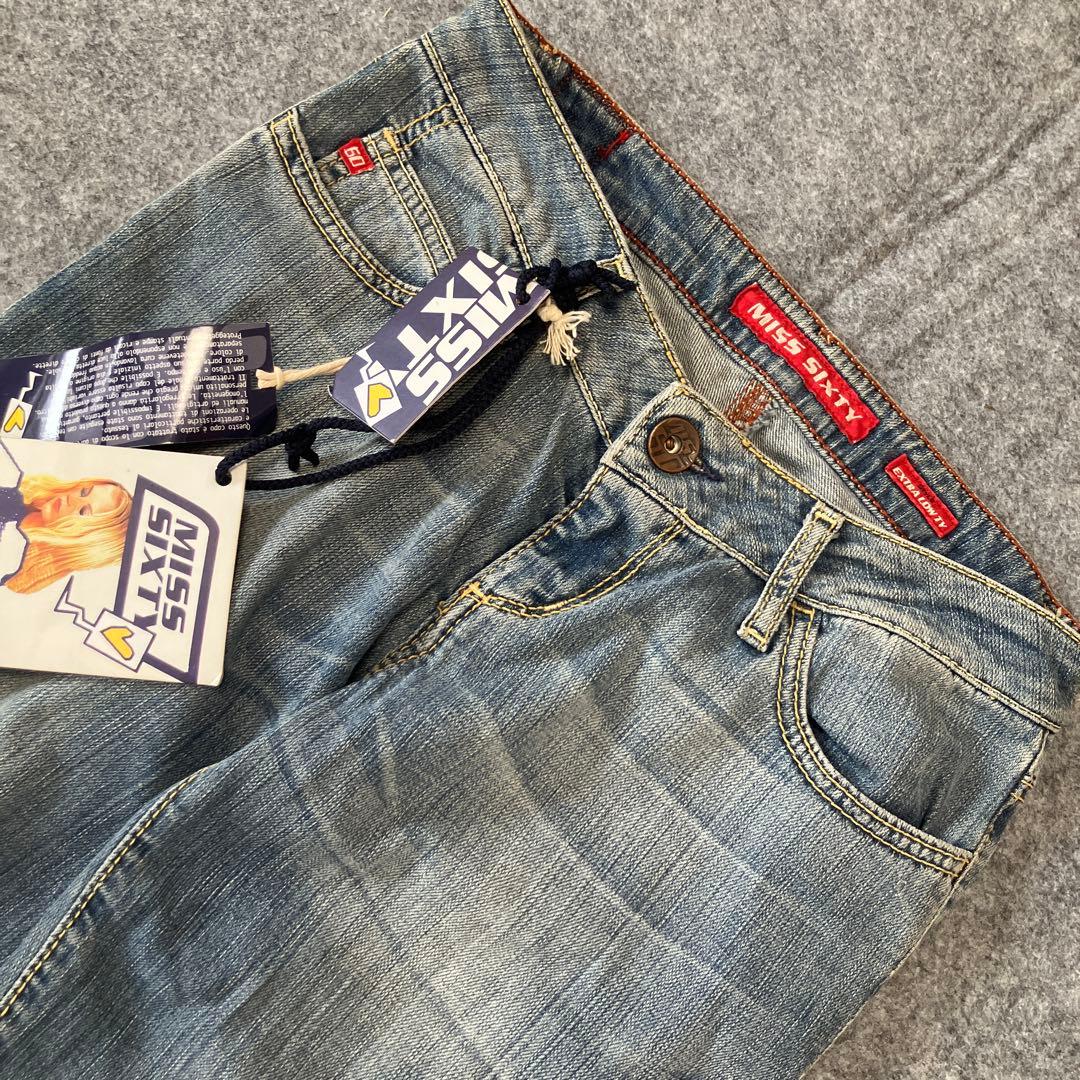 MISS SIXTY アーカイブ ベルボトム フレアデニム グランジ Y2K