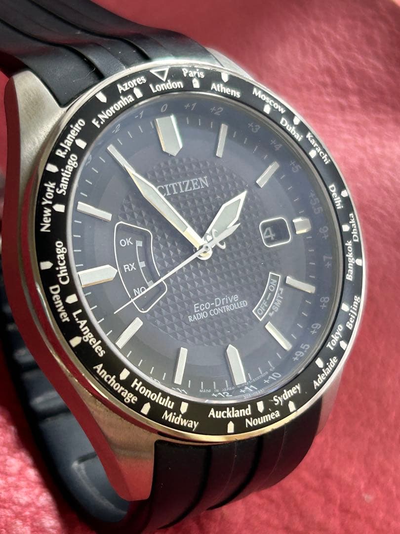 シチズンエコドライブH145-S073553稼働品