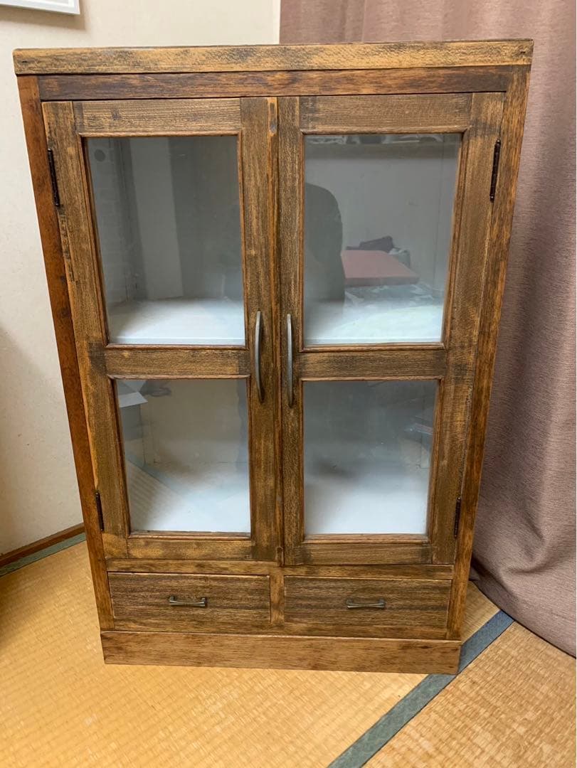 ※引き取り限定、アンティーク家具　古家具　キャビネット　古民家