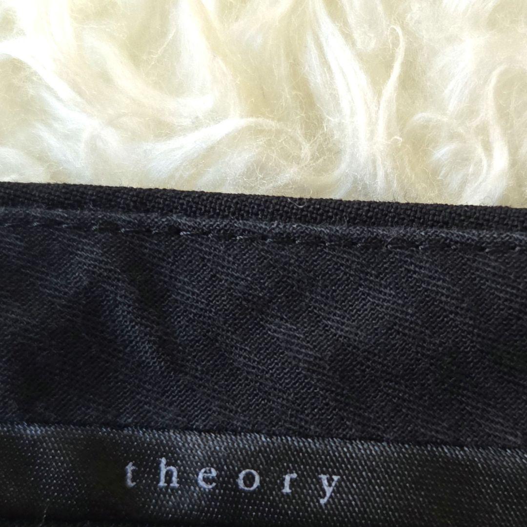 美品✨セオリー　テーラード　1B　パンツスーツ　セットアップ　ストレッチ　黒　S