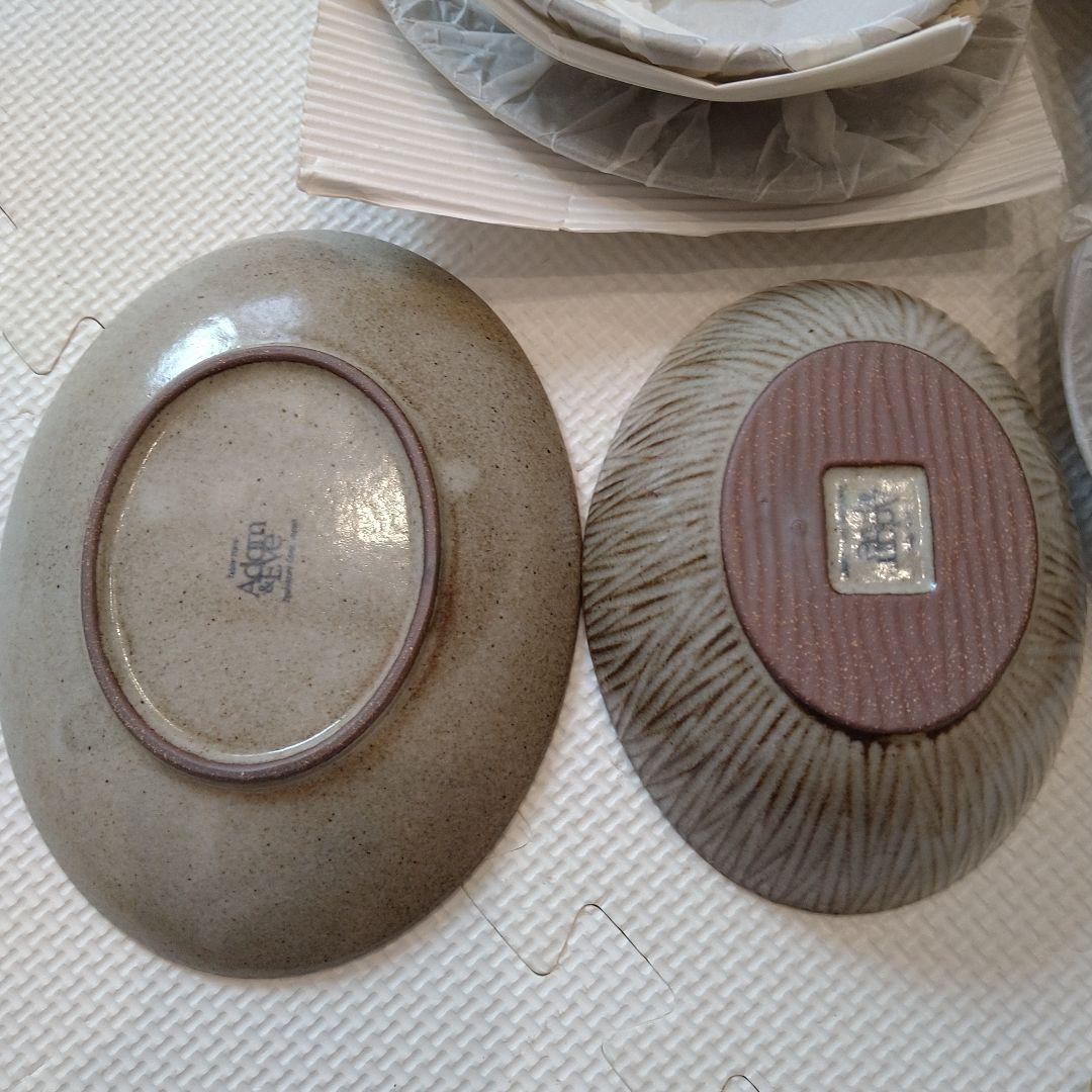 【新品未使用】Adam & Eveシチュー皿5セット（10枚）電子レンジOK