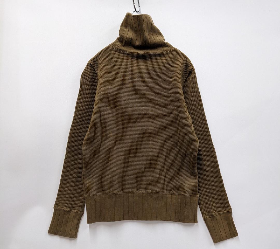 ナイジェルケーボン/ビッグワッフルタートルネックプルオーバー/ヘビーオンス