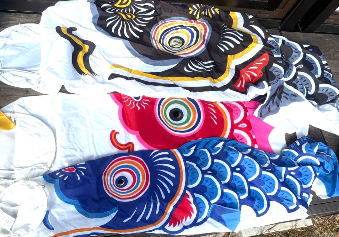 徳永こいのぼり 3m 友禅鯉　庭園セット