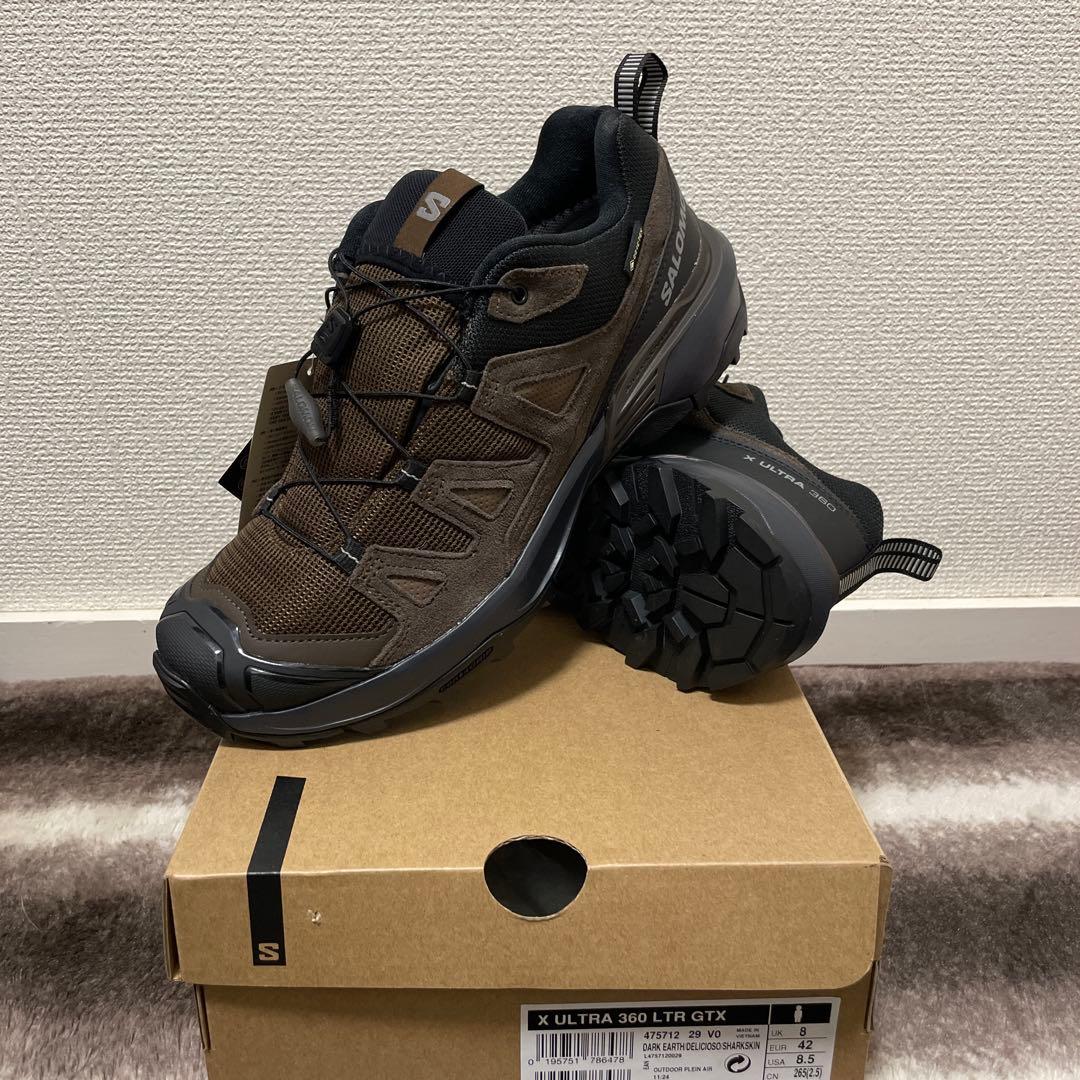 salomoサロモン X ULTRA 360 LEATHER GORE-TEX