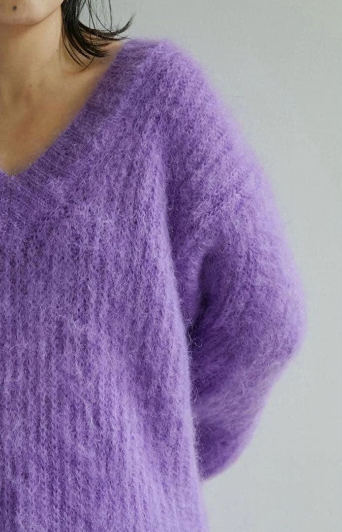 Whim Gazette【長谷川京子さんコラボ】モヘヤプルオーバー