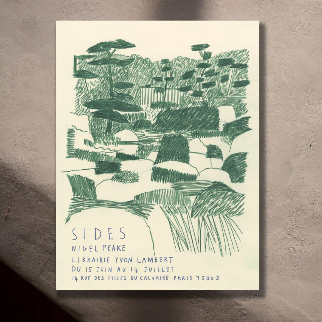 フランス限定 人気アーティストNigel PeakeナイジェルピークSIDES