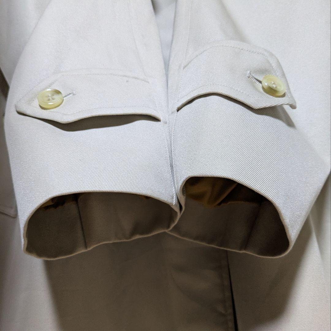 美品 英国製 90s バーバリー ステンカラーコート レディース ロング W93