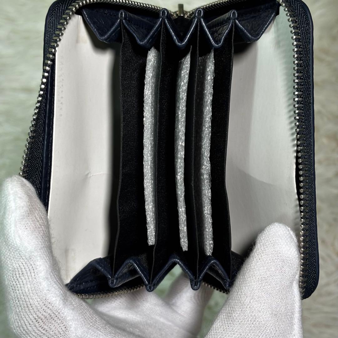 新品✨ BALLY バリー ケース 小銭入れ レザー ネイビー 現行