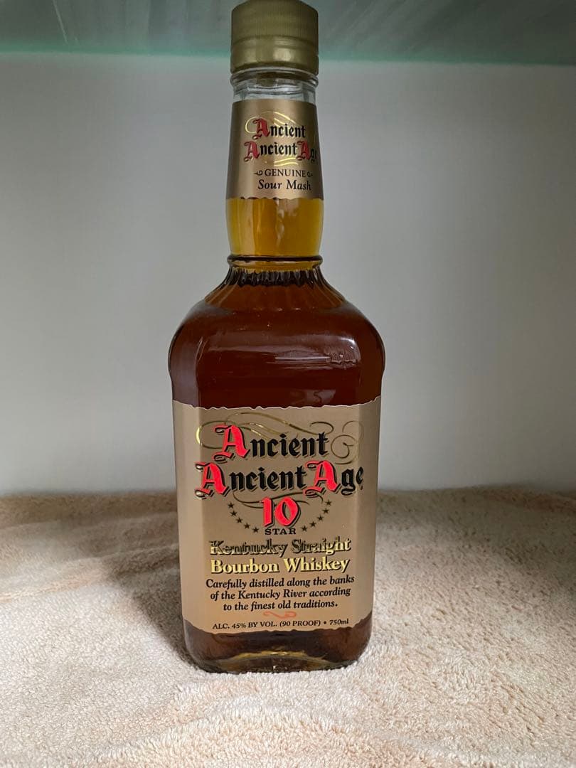 バーボンウイスキー2本セット　エンシェントエイジ10スター　ブラントンゴールド