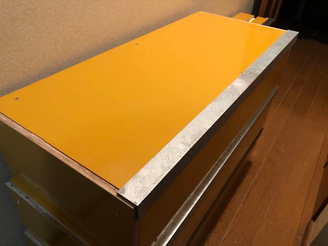 スケボーセクション　カーブボックス　スケートボードパークマニュアル台