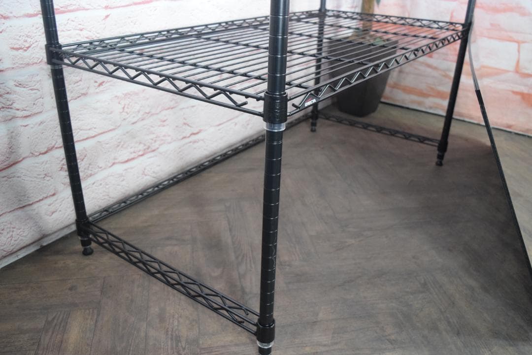 【出品以外に在庫あり】ホームエレクター ワイヤーシェルフ 3方クロスバー