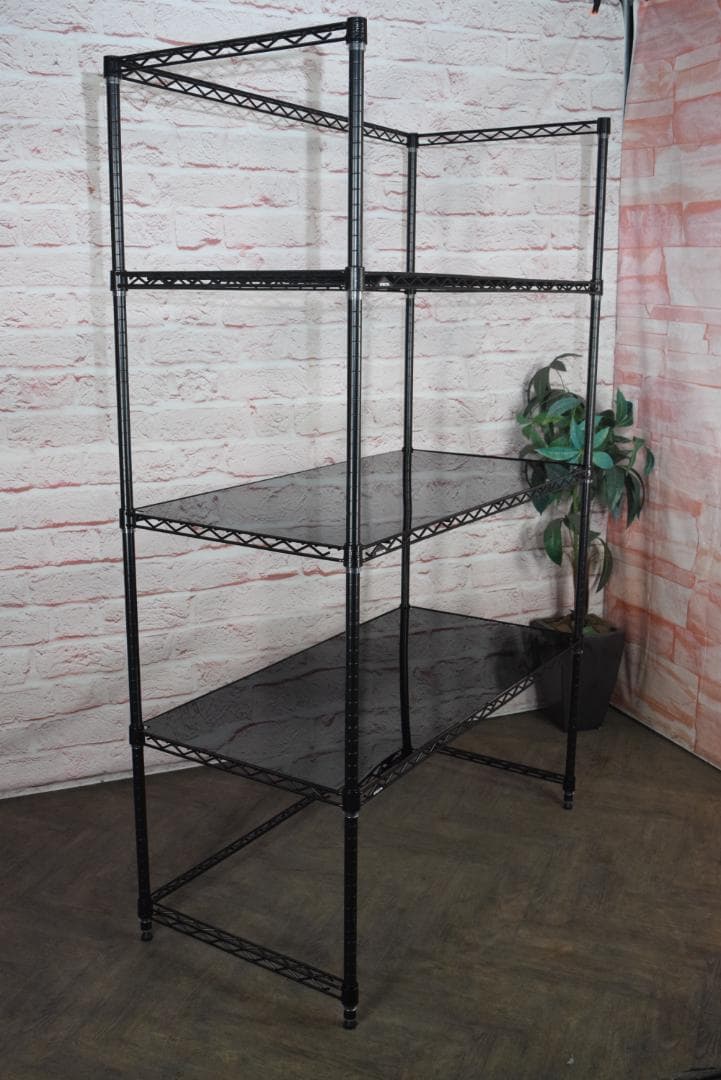 【出品以外に在庫あり】ホームエレクター ワイヤーシェルフ 3方クロスバー