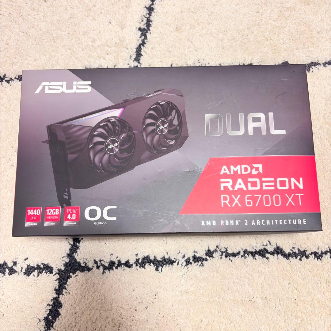 グラフィックボード・グラボ・ビデオカード ASUS Radeon RX 6700 XT OC Edition 12GB
