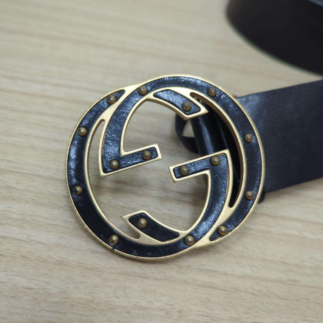 グッチ　GUCCI　ベルト　レザー